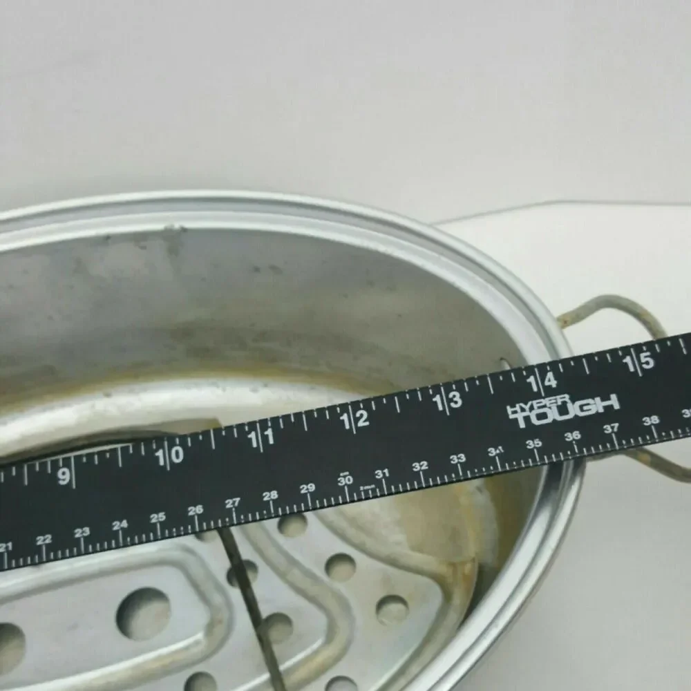 Vintage WEAR-EVER Aluminum Roaster pan #2634 USA 3 piece